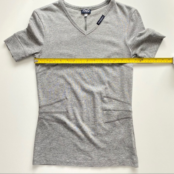 D&G Dolce Gabbana Soft cotton jersey T-shirt. - Picture 7 of 10